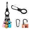 6Pcs Fishing Lure Hook Cap Carabiner Set Durable Anti-Scratch Multi-Color Portable Gear for Outdoor Fishing Camping Hiking