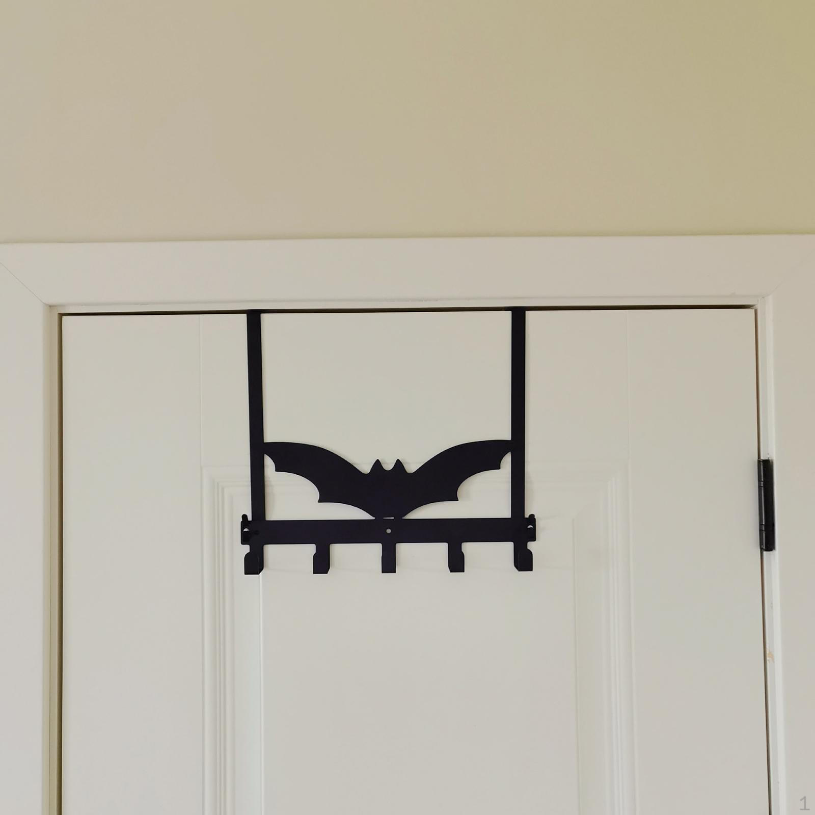 

over The Door Hooks Coat Hanger Back Hanging Halloween Decor for Bedroom Bat