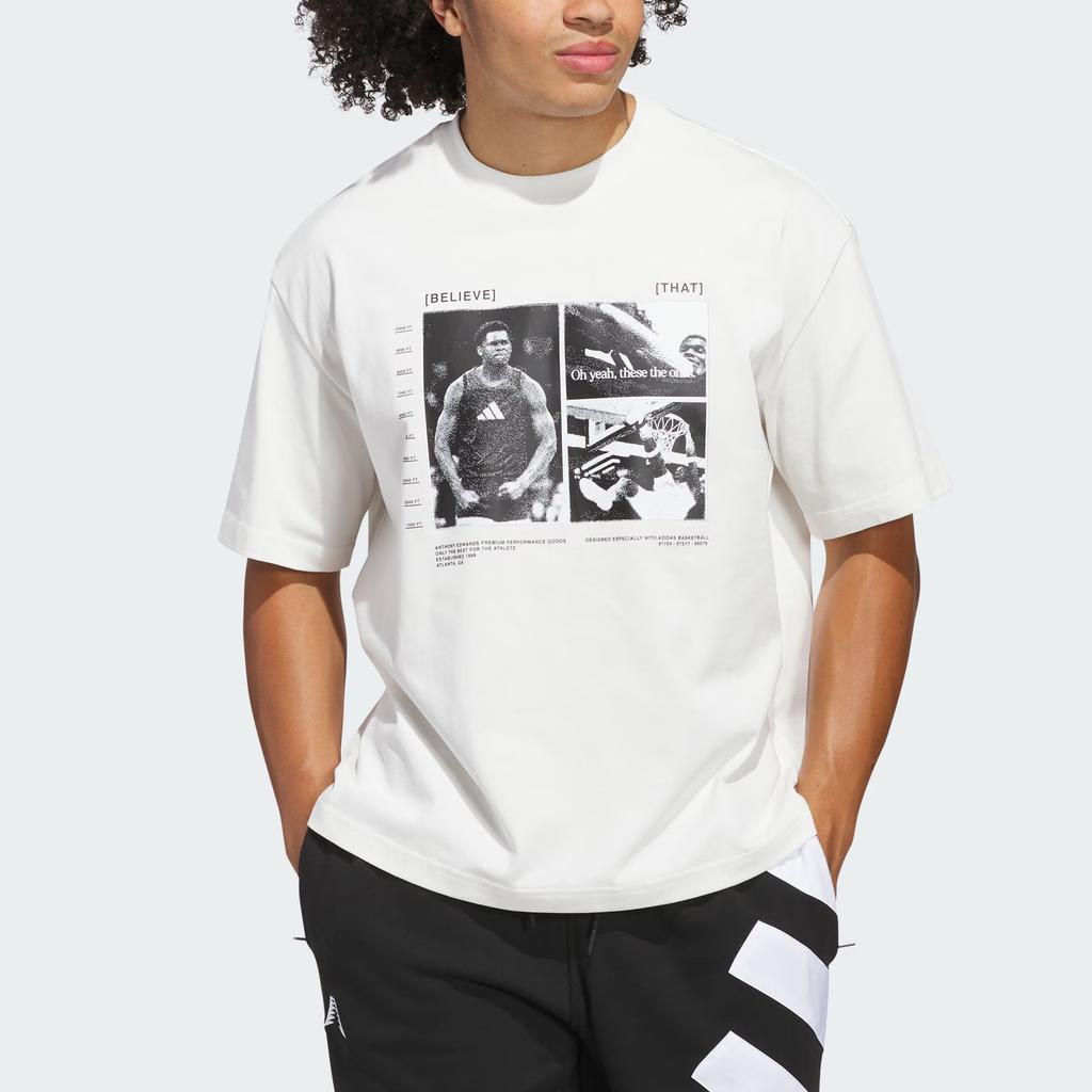 Adidas x ANTHONY EDWARDS T Shirt Men's JM2679-