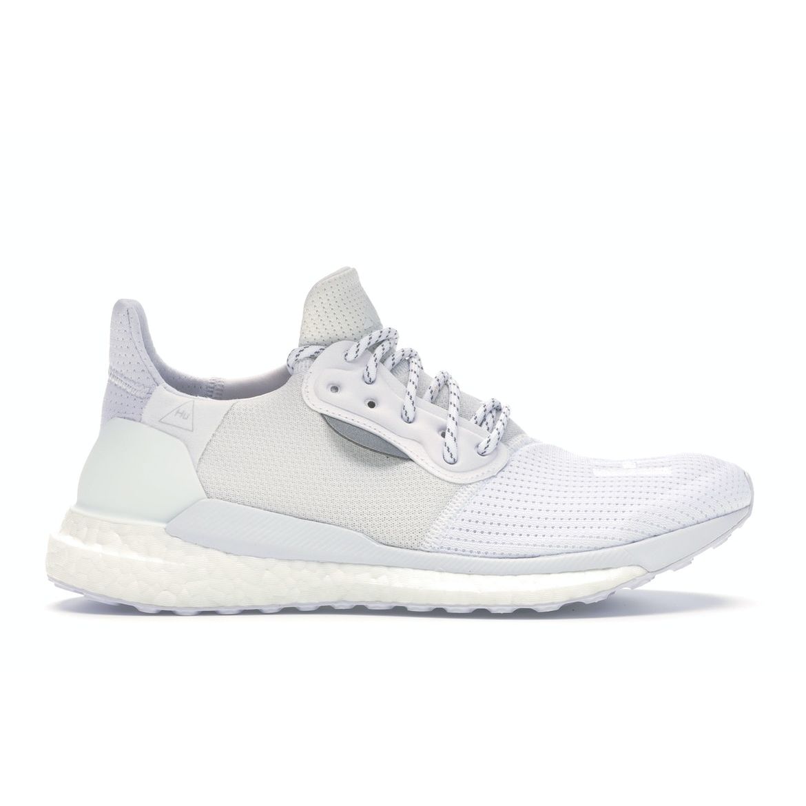 

Белые кроссовки унисекс adidas Pharrell x Solar Hu Glide PRD Cloud EF2378