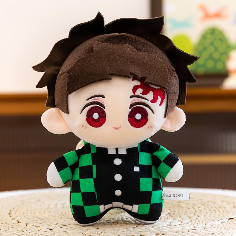 

Великі Плюшеві Ляльки Вбивці Демонів у Сидячій Позі - Танджіро, Незуко, Іноске Подарунок 23cm [0.15kg]