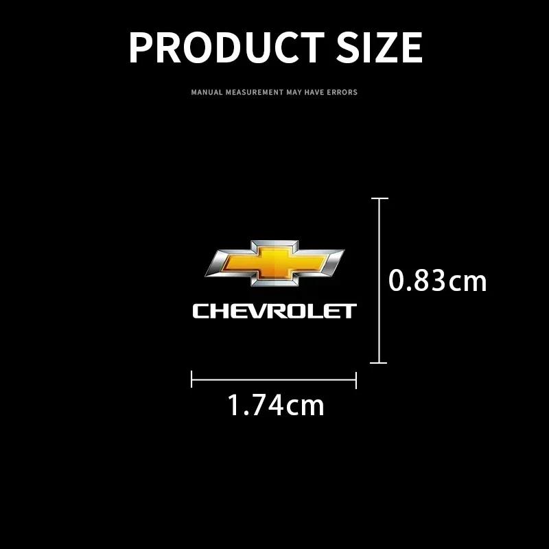 Car Interior Steering Wheel Dashboard Central Stickers Badge For Chevrolet Sail Cruze Captiva Malibu Trax Aveo Spark Accessories