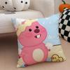 Custom Zanmang Loopy Throw Pillow Case Anti-Dustmite Pillowcase Invisible Zipper Silky Short Plush Sofa Cushion Cover