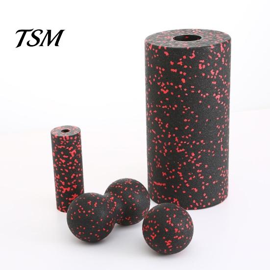 Muscle Recovery Foam Roller 4Pcs/Set EPP Fascia Ball High Density Back Pain Relief Exercise Yoga Physical Therapy Deep Tissue Massage Bodybuilding