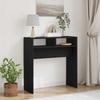 Console Table Black Oak Look 78 x 30 x 80 cm