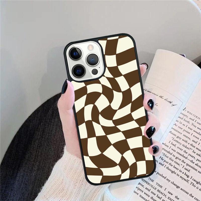 Latte Love Braunes Herz Ästhetische Handyhülle Für iPhone 17 Air 16 15 14 plus 12 13 Pro max Hülle Cover coque