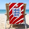 EnglCoat Of Arms Beach Towel - Soft, Absorbent Microfiber, Lightweight, Ideal for The Beach, Parties, Travel, Camping fan gifts