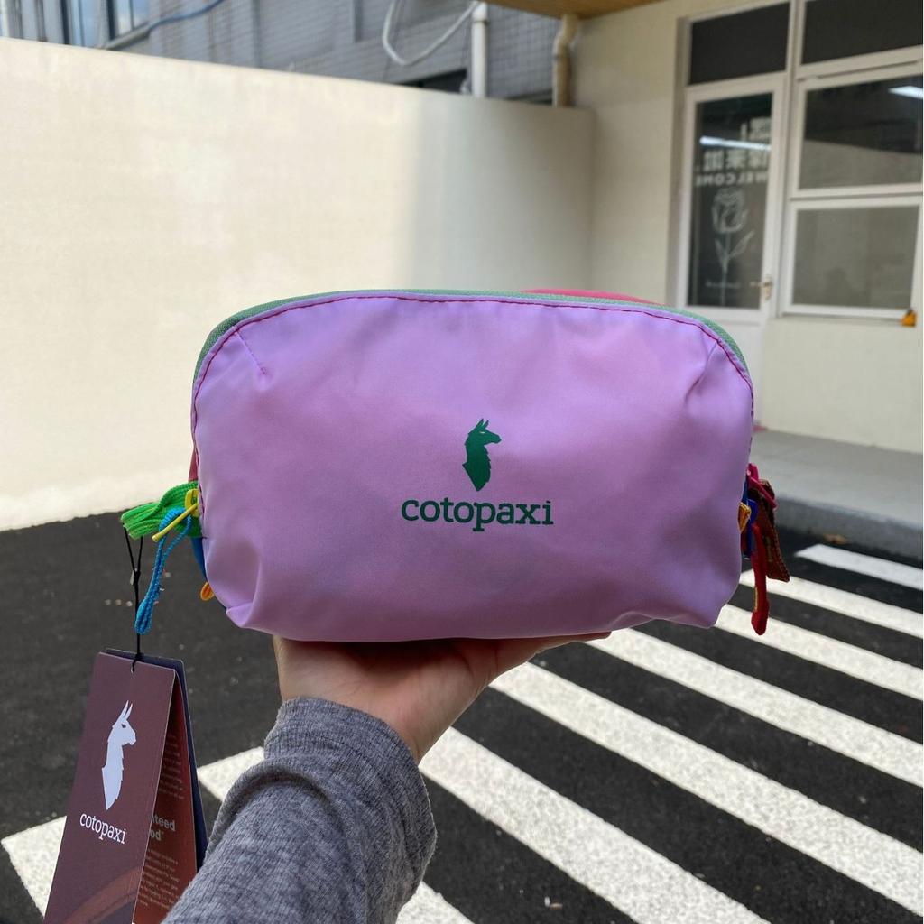 Cotopax*Alpaca Americana Dopamine4L Borsa da toilette impermeabile e portatile per donna, con design color-block e pochette per il trucco da portare a mano