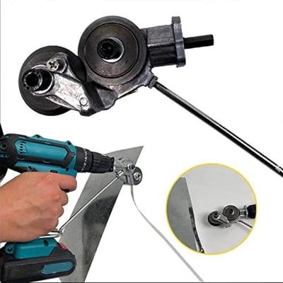 Plate Cutter for Electric Drill Metal Nibbler Drill Attachment Electric Drill Shears Drill Attachment for Metal Cutting