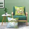 Author Somdoo Cute Animals Quiat Peaceful Pillow Case Comfort Sofa Bed Silky elegant Invisible zipper Decorative cushion cover
