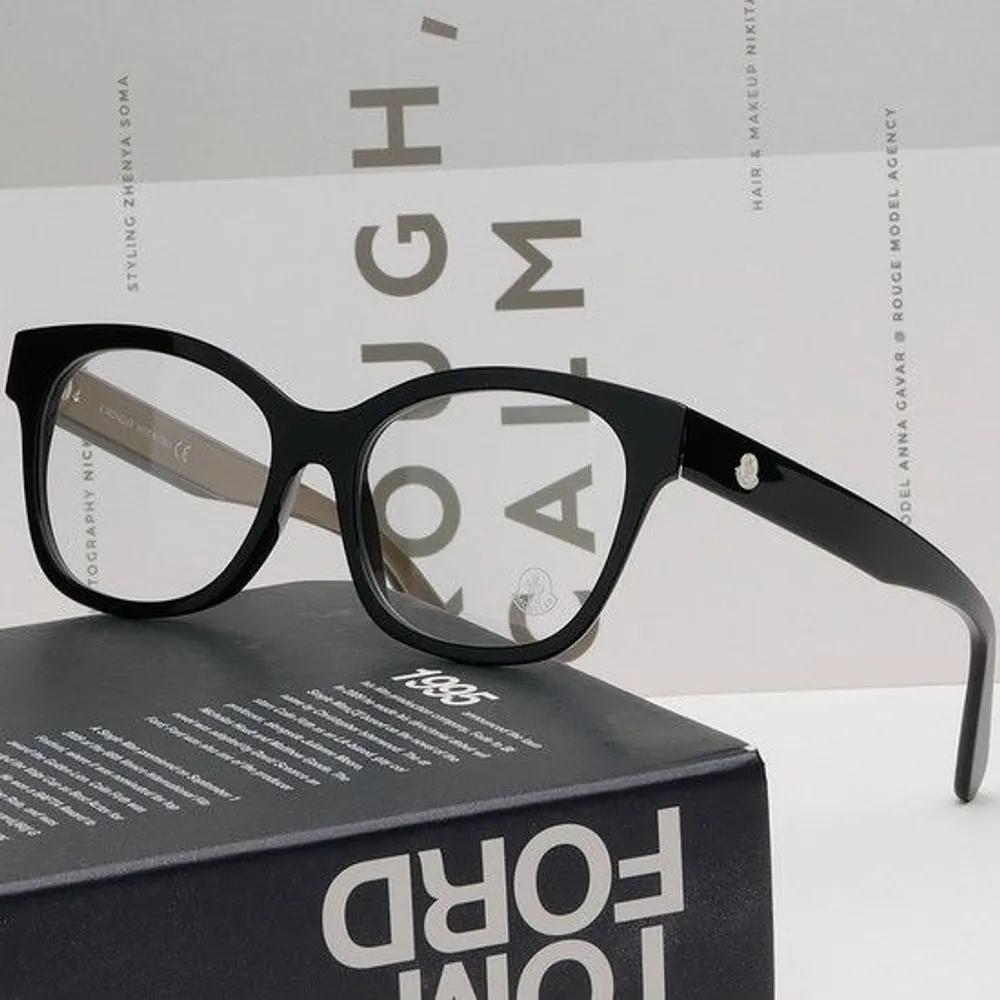 Eyeglass Frame ML5133 001 Men's & Women's Square Black Horn-rimmed
