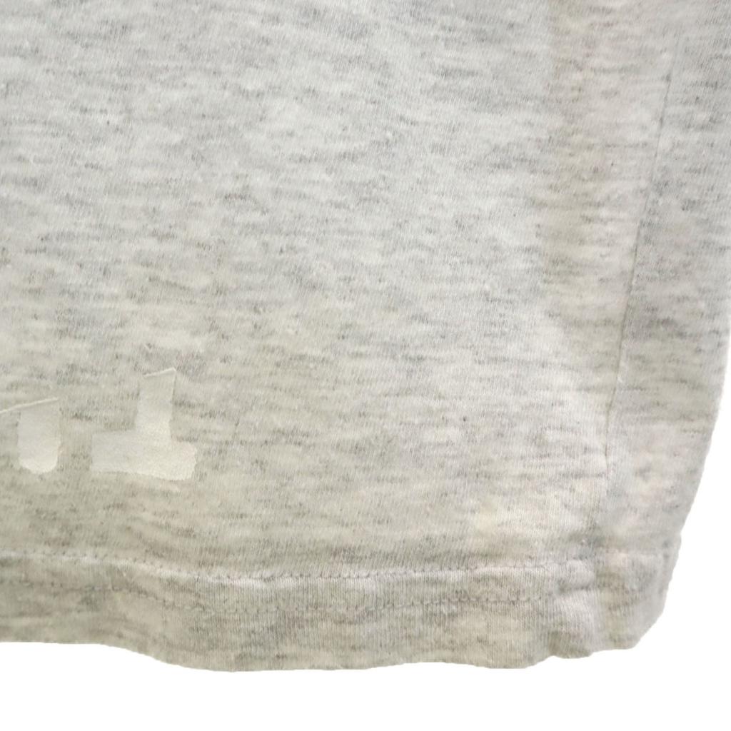 MARTIN MARGIELA Short Sleeve V Neck T-shirt S Gray Women Used