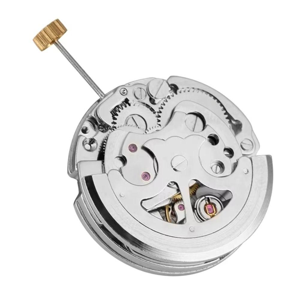 White Movement Watch Movement 3 Hands Mechanical Watch Movement Watch Repair