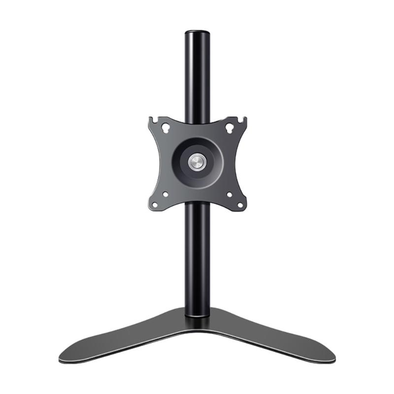 Height Adjustable Computer Monitors Stand for 14 to 27inch Displays with Vesa Base and Swivels