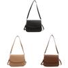 High-end Street Style Pu Small Square Shoulder Bag Women's Fashion Ins New Trend Crossbody Bag Black