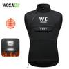 Mens Fleece-Lined Windproof Cycling Vest Road Bike Riding Hiking Trail Running Outdoor Adventures