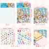 3D 20 Types of House 3D Collage Paper Miniature Tweezers Planner Miniature Stickers, Stickers, Cute, Hobby, Relaxing, Planner, Material, Model,