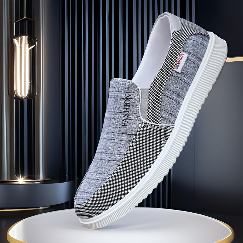 

2025 spring and summer new shoes men s large size Korean version trendy men s casual shoes versatile board shoes breathable canvas shoes men 47