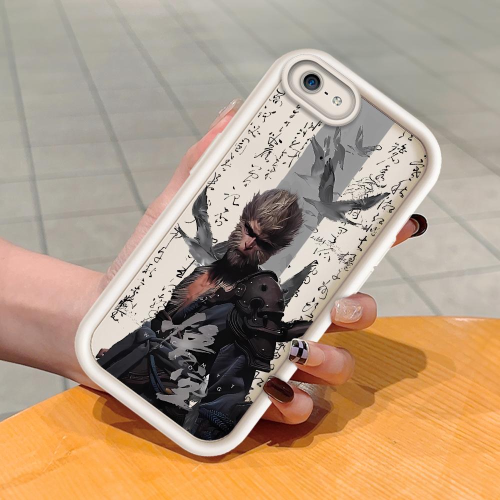 Soft Silicone Square Ladder Printing Pattern Phone Casing Full Cover Camera Shockproof Protection Rubber Case for iPhone Infinix Tecno OnePlus