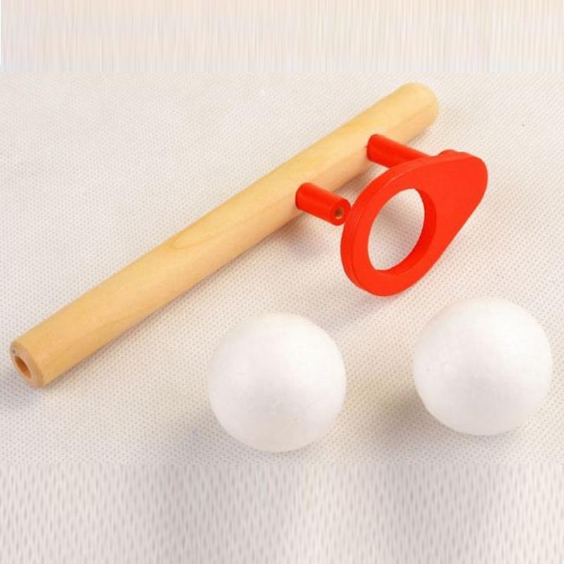 

Suspension suspended ball blowing ball is magic for children wooden puzzle