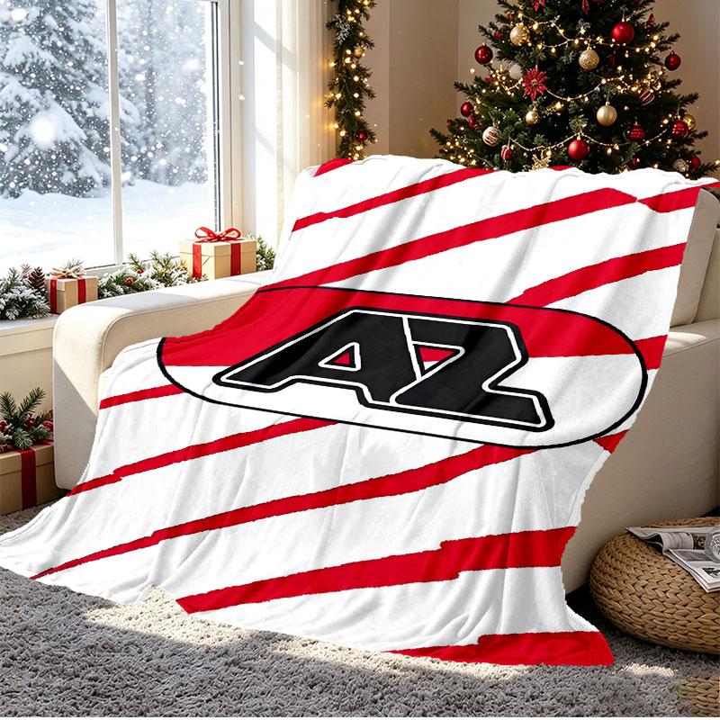AZ Alkmaar Pattern Blanket for Home Decoration, Bed, Sofa, Car Travel, Camping, Suitable for All Seasons, Birthday Christmas Gift