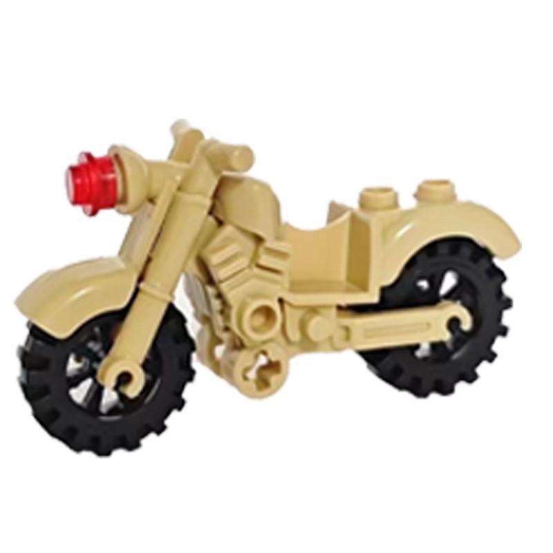 Doll Scene With Anti-Aircraft Maxine Anti-Aircraft Heavy Machine Gun Mortar Assembly Building Block