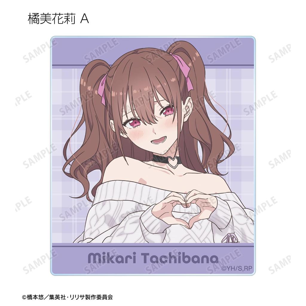 TV anime "2.5-Dimensional Temptation" original illustration checkered outfit ver. trading acrylic card box of 8