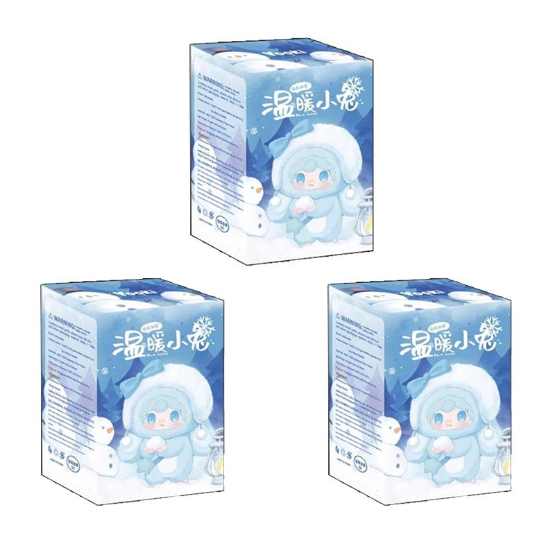 Neue Yooki V3 Warme Kaninchen Serie Blind Box Niedliche Vinyl Plüschfigur Sammlung Schreibtisch Dekoration Mystery Box Kindergeburtstagsgeschenke