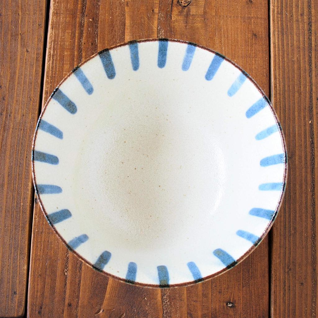 Minoru Pottery Mino Ware Nanpu 180 Donburi Rain Inverted Ramen Bowl
