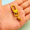 9Pcs U Shaped Rotating Lobster Clasp for Keychain and Accessories Jewelry Kits Fashionable Purse Clip Bags Pendants