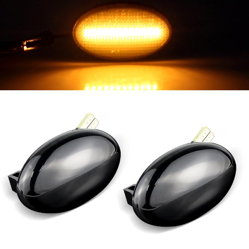 For Mercedes Benz Repeater Signal Lamps Smart W450 W452 98-07 A-Class W168 Vito W639 W447 Dynamic LED Car Side Marker LightsTurn Signal 2