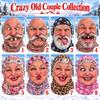 3D Face Printed Funny Ski Mask Old Man Pattern Winter Mask Cover  For Outdoor/Cycling/Pranks/Party