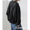 [antiqua] Antica Race Tape Blouson Ladies Outer PK-01304 Onesize 05 Black