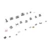Versatile 250PCS Touch Button Switch Assortment Reliable Button Switches Kits for Cameras Computers Game Consoles