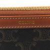 Excellent CELINE Cosmetics Pouch Cosmetic Lipstick Pouch Brown Leather Women 4M5032CZJ Used