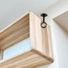 4Pcs Closet Rod Support Bracket Heavy Duty Adjustable Center Support Ceiling Mount Pipe Holder for Closet Wardrobe