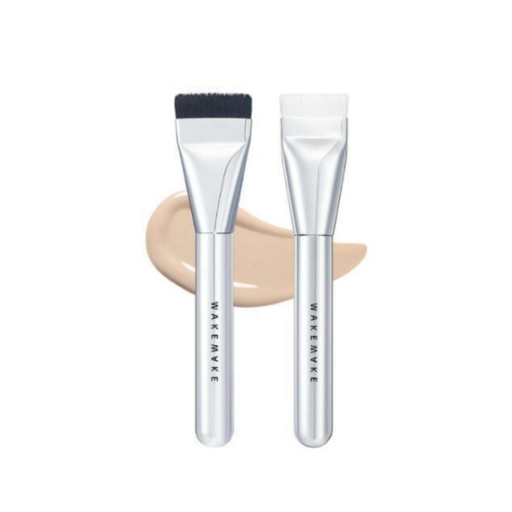WAKEMAKE Spatula Wide Foundation Brush/ Puff-fit Brush