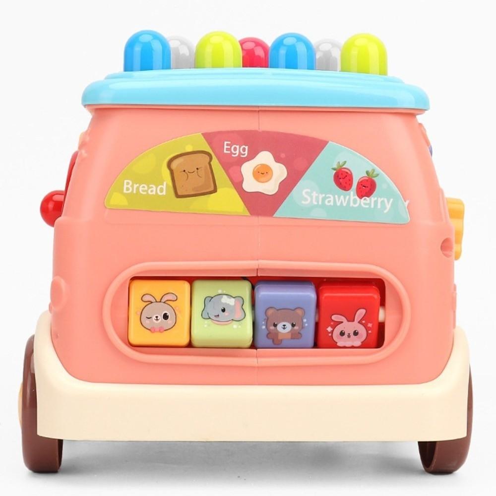 Puzzle Busy Musical Bus Multifunction Touch Learning Educational Toy  Outdoor Indoor