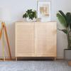 VidaXL Louvered Doors 2 Pcs Solid Pine Wood 99.3x59.4 Cm