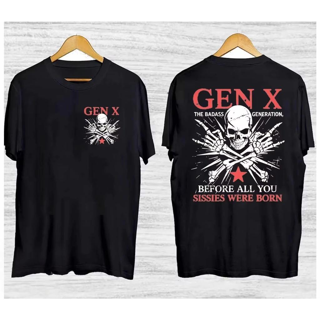 Summer Hot Sale Retro X Generation Before All You Sissie T Shirts Y2K Unisex Cotton Gothic Round T-shirt Print Crew Neck Casual T Shirt