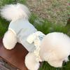 Pet Autumn Puppy Belly Clothes Pajamas Small Puppy Belly Clothes Cat Teddy Four-legged Clothes