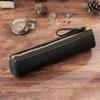 Leather Pencil Case Light Weight Fountain Pen Storage Bag Zippered Pencil Pouches For School Office Travel And Daily Use