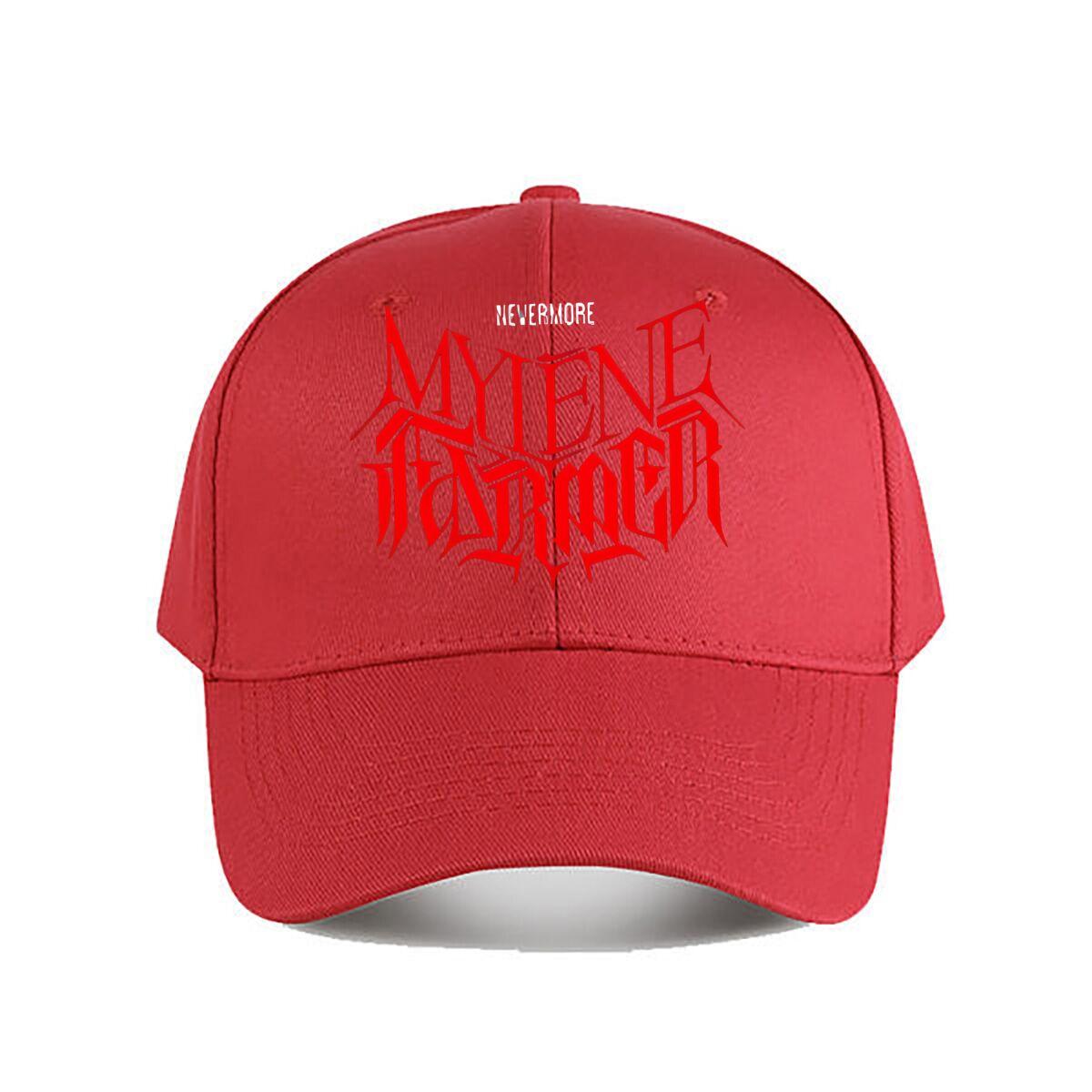 

MYLÈNE FARMER Stylized Text Art Outdoor Activities Baseball Cap Sunhat Unisex Snapback Cap WoUnisexs One Size