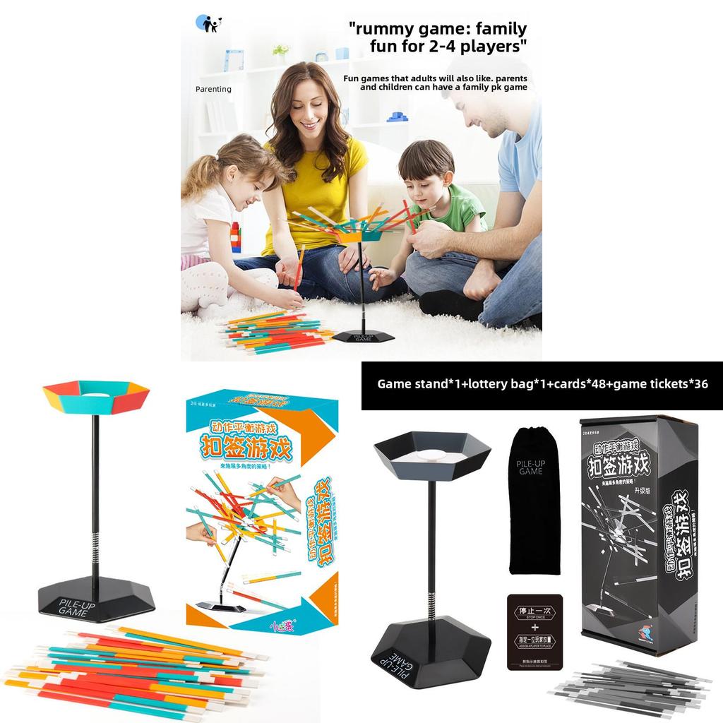 Schwerkraft-Gleichgewichts-Stapelspiel für Kinder zur Verbesserung der Konzentration und für Familienspiele