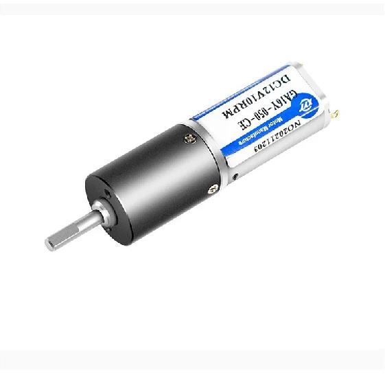 1pc 12V micro DC planetary gear motor 6V adjustable speed forward and reverse motor 16mm 050 small electric motor
