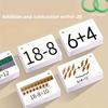 132 Cards of Addition & Subtraction Within 0-10 a Complete Set ideal for Early Development Arithmetic Abilities Multiplication and