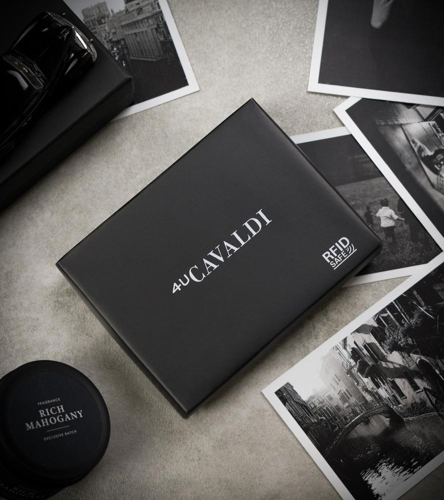 Leather Card Wallet with RFID Protect - Cavaldi