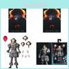 It Chapter Two Clown 7in Pvc Action Figure With Poseable Joints For Collectors