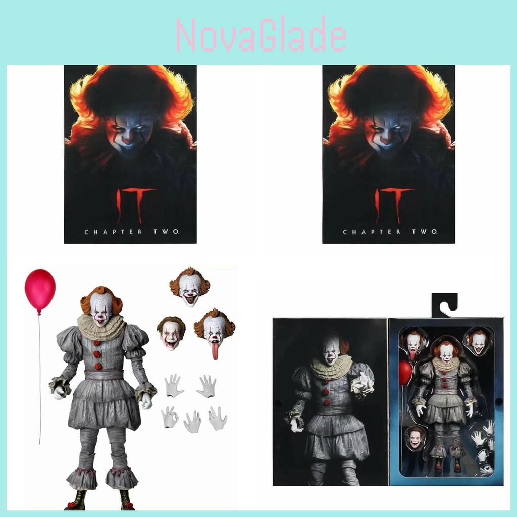 It Chapter Two Clown 7in Pvc Action Figure With Poseable Joints For Collectors