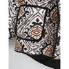 Lapel Printed Short Jacket Women Long Sleeve Warm Pocket Cardigan Coat Thick Autumn Winter Female Street Outwear